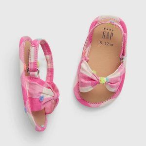 NWT! GAP Baby Bow Sandals Size 4 (12-18M)